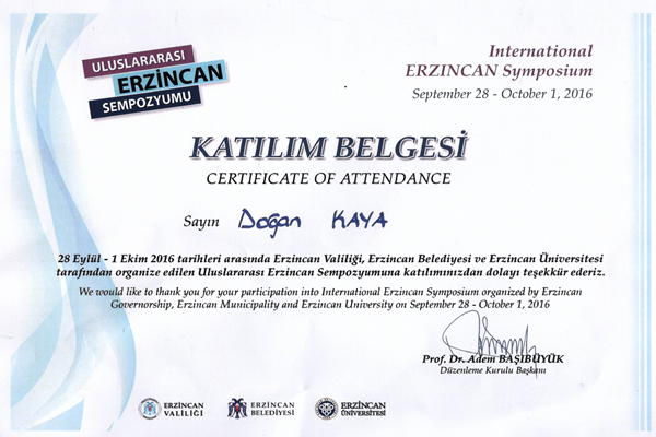 2016 Erzincan