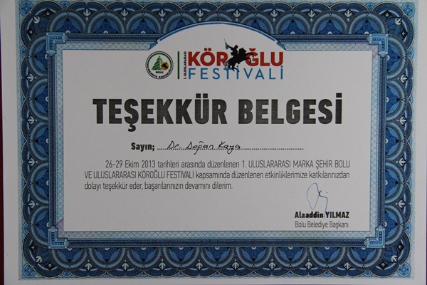 2013 Bolu Köroğlu Festivali