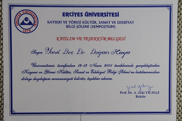 2001 Kayseri
